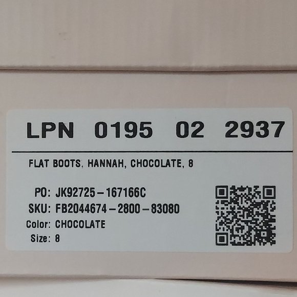 NIB JUSTFAB HANNAH OVER-THE-KNEE FLAT BOOTS (BROWN) - Picture 13 of 13